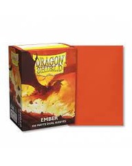 Dragon Shield Box of 100 in Matte Ember 'Alaric, Revolution Kindler' 15054